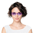 LUNETTES FLAMMES VIOLET