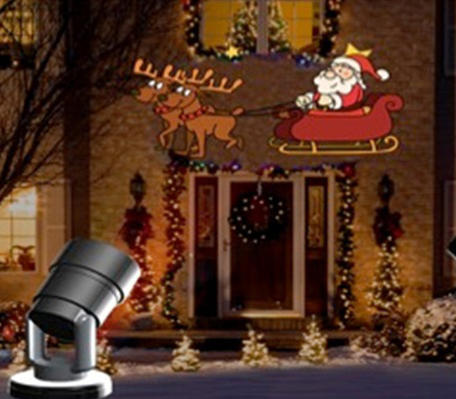 projecteur led''s 1 image animée en couleur mix