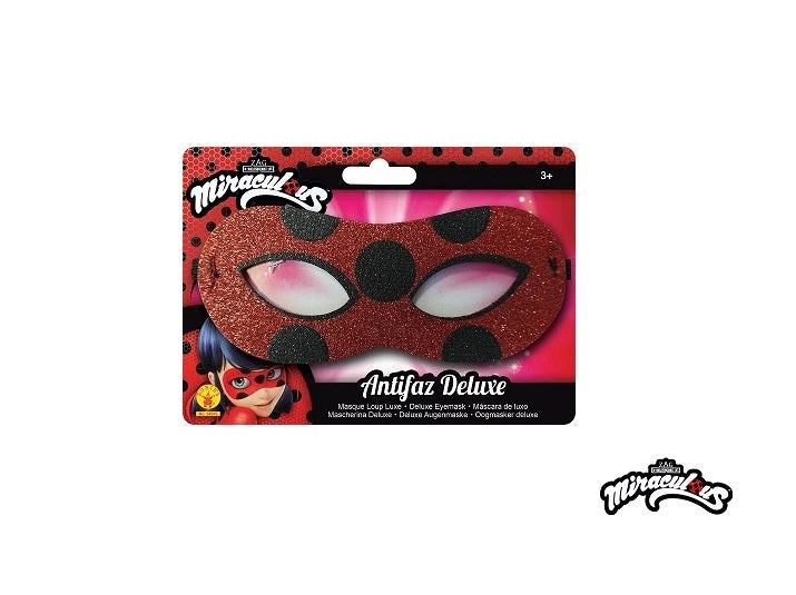 masque loup pailleté ladybug™ miraculous™