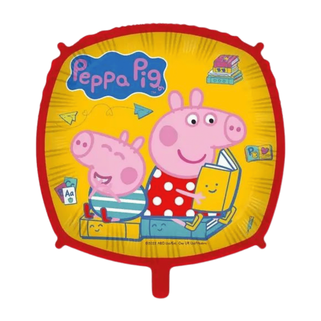 alu carré PEPPA PIG 46cm - Licence