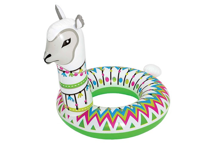 bouée gonflable lama 113x109cm