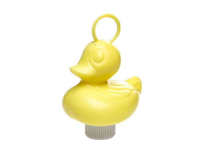 canard lesté pour pêche à la ligne jaune 11cm