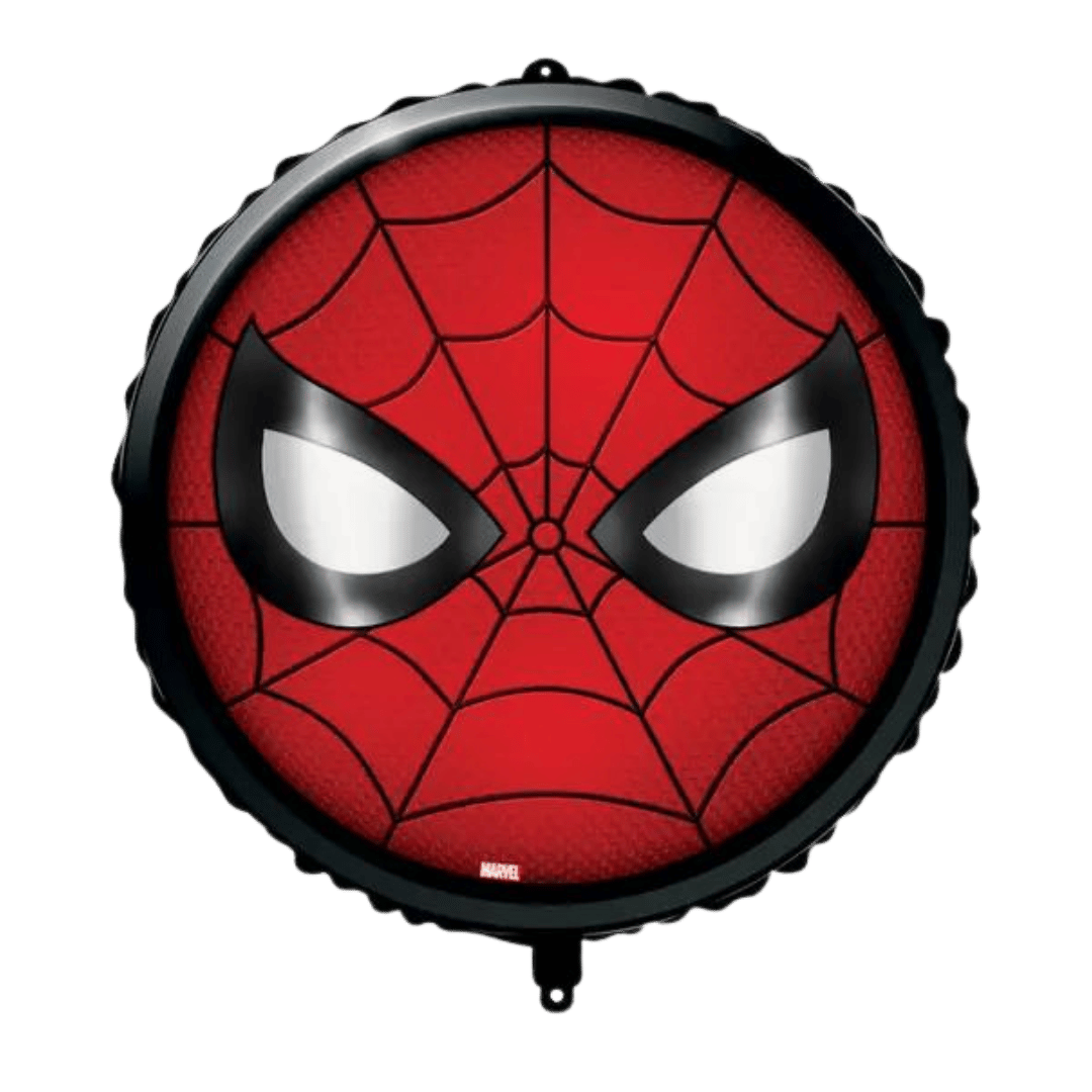 alu rond TETE DE SPIDERMAN 46cm - Licence