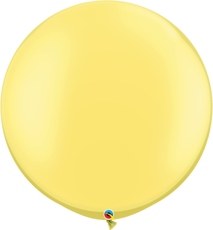 3' PEARL Lemon Chiffon/Jaune pale*2