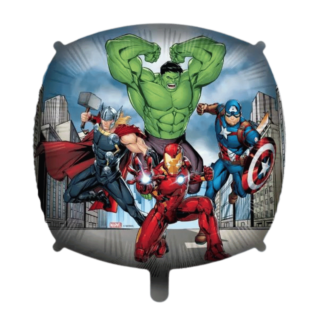 alu carré AVENGERS 46cm - Licence