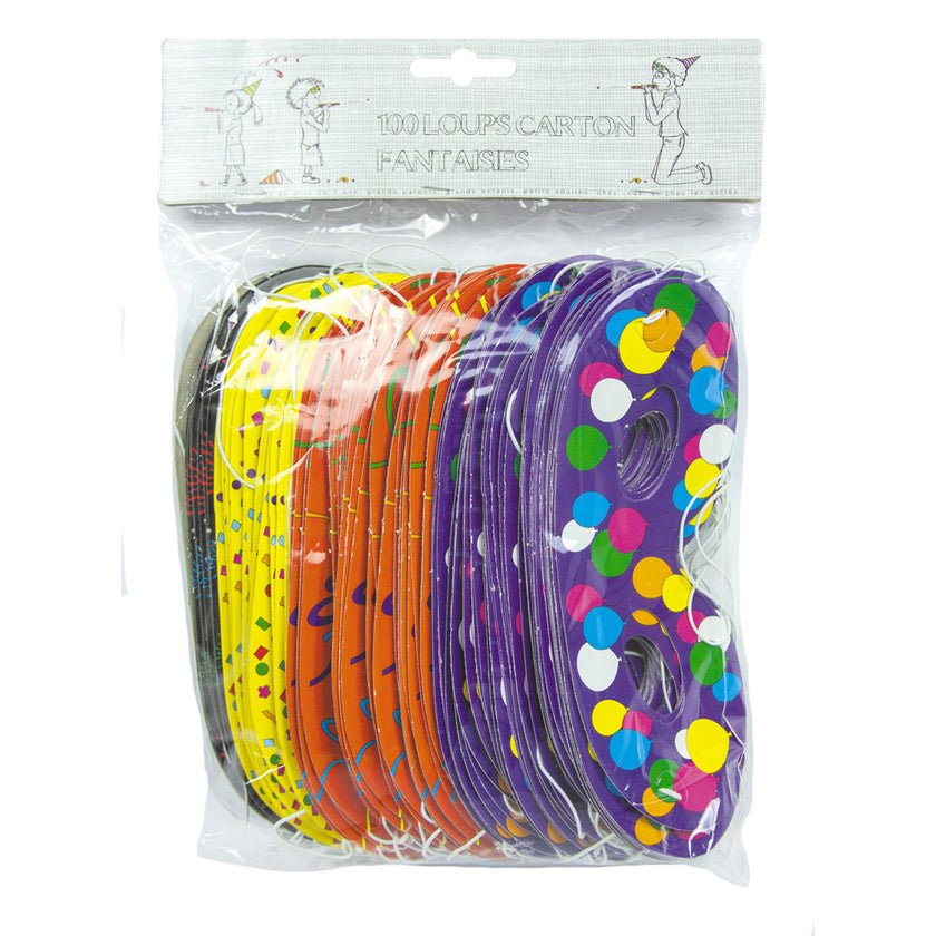 LOUP CARTON FANTAISIE X100