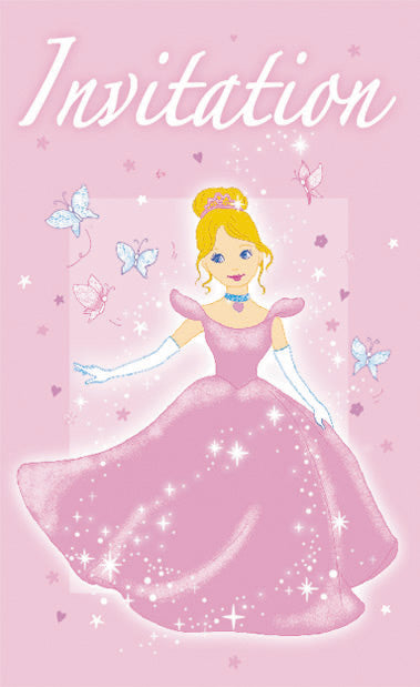 INVITATIONS PRINCESSE X6