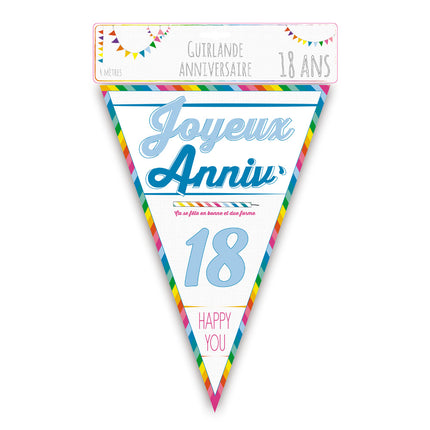 GUIRLANDE 18 ANS 4M