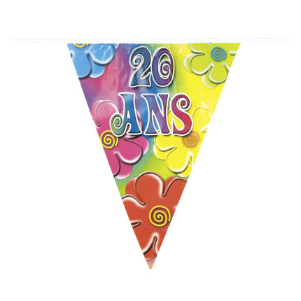 GUIRLANDE 20 ANS 4M