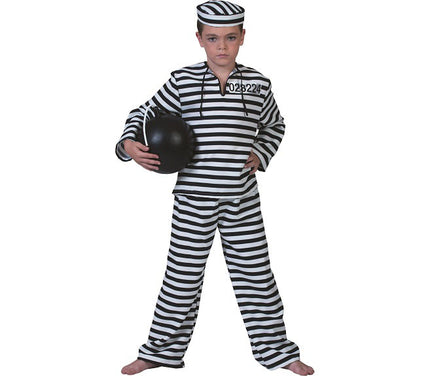 déguisement de prisonnier enfant taille 116cm