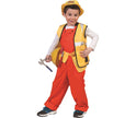 salopette orange enfant taille 116cm