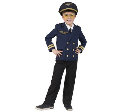 déguisement de pilote de ligne enfant taille 116cm