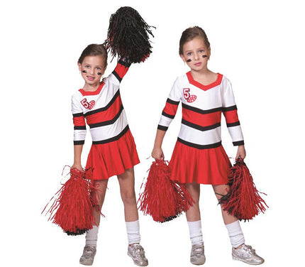 déguisement de pom-pom girl enfant taille 128cm