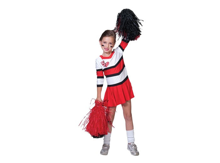 déguisement de pom-pom girl enfant taille 128cm