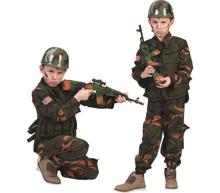 déguisement forces spéciales enfant taille 128cm