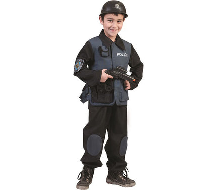 déguisement de policier g.i.g.n enfant taille 152cm