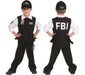 déguisement de policier f.b.i enfant taille 116cm