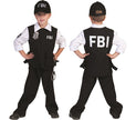 déguisement de policier f.b.i enfant taille 152cm