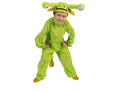 déguisement d''alien vert enfant taille 116cm