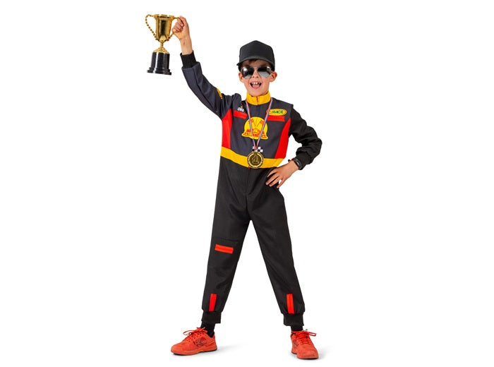 déguisement de pilote de course pour enfant taille 164cm