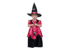 déguisement de sorcière rose noir enfant taille 104