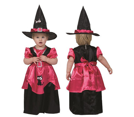 déguisement de sorcière rose enfant taille 104