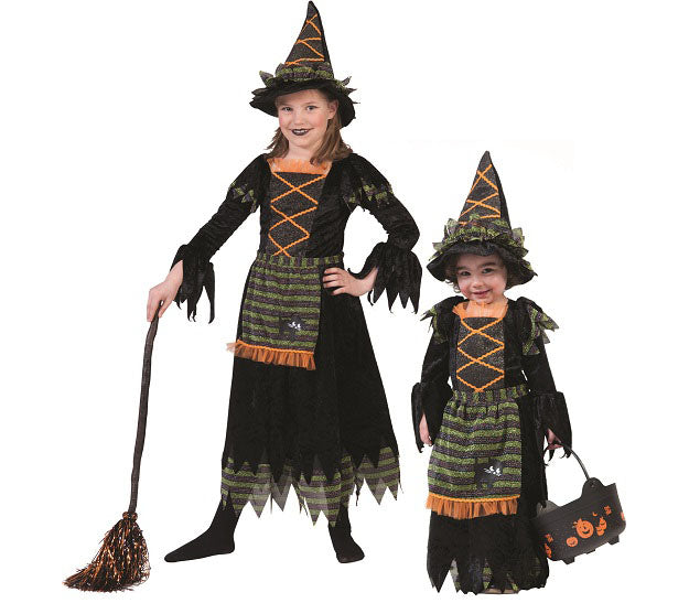 déguisement de sorcière lya enfant taille 98