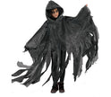 cape de vampire grise enfant avec capuche