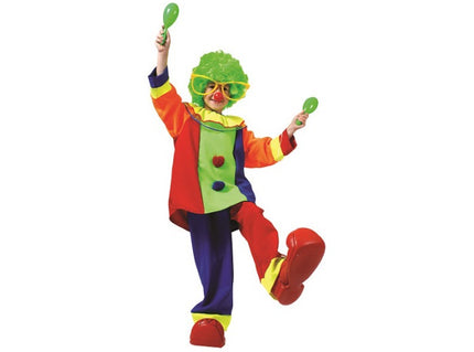 déguisement de clown bozo garçon 104cm