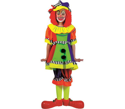 déguisement de clown olivia fille 116cm