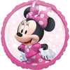 Ballon Aluminium Rond Minnie Mouse Forever 18'' - Amscan