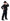 veste disco pour enfant à sequins noir taille 1m16