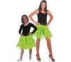 jupe/tutu vert fluo fille taille unique