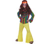 pantalon jaune hippie pour enfant taille 164