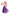 déguisement de princesse lilas taille 104cm