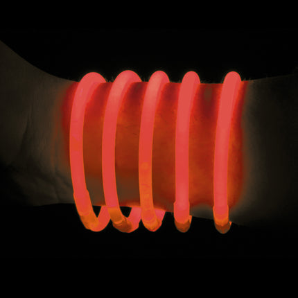 TUBE 100 BRACELETS ROUGE
