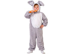 déguisement de lapin gris enfant taille 116cm