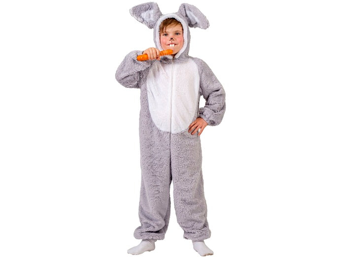 déguisement de lapin gris enfant taille 116cm