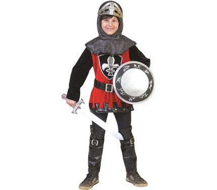 déguisement de chevalier rouge garçon taille 116cm