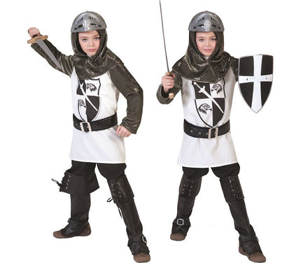 déguisement de chevalier blanc garçon taille 140cm