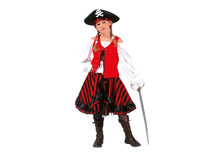 déguisement de pirate blackheart fille taille 140cm