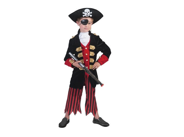 déguisement de pirate david garçon 3pcs taille 164cm