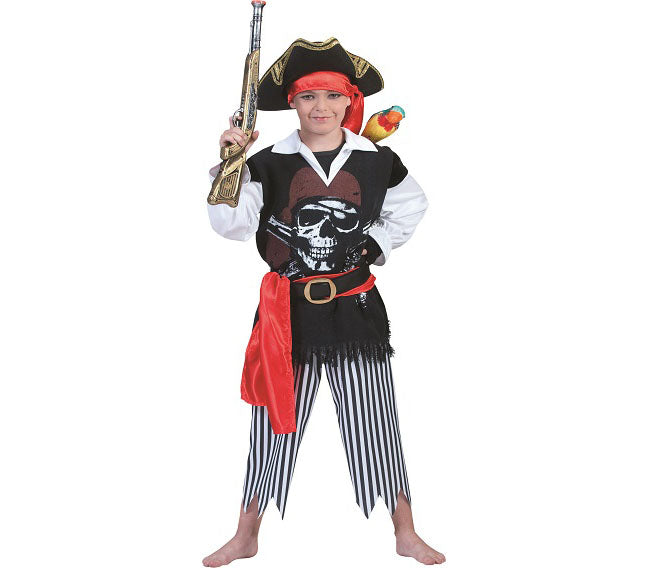 déguisement pirate edwar garçon taille 140cm