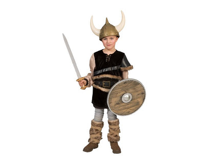 déguisement de viking gaulois garçon 4pcs taille 116cm