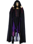 Cape noire de sorcière femme