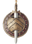 Epée de bouclier de combat Spartiate