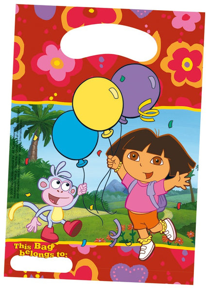 Lot de sacs de fête Dora l'exploratrice