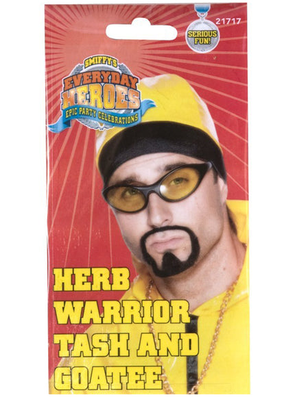 Moustache et bouc de râpeur