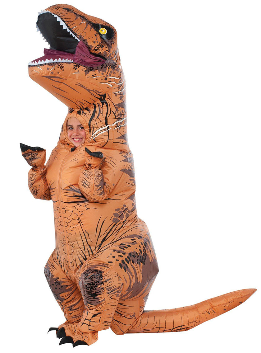 Déguisement dinosaure T-Rex gonflable enfant - Jurassic World