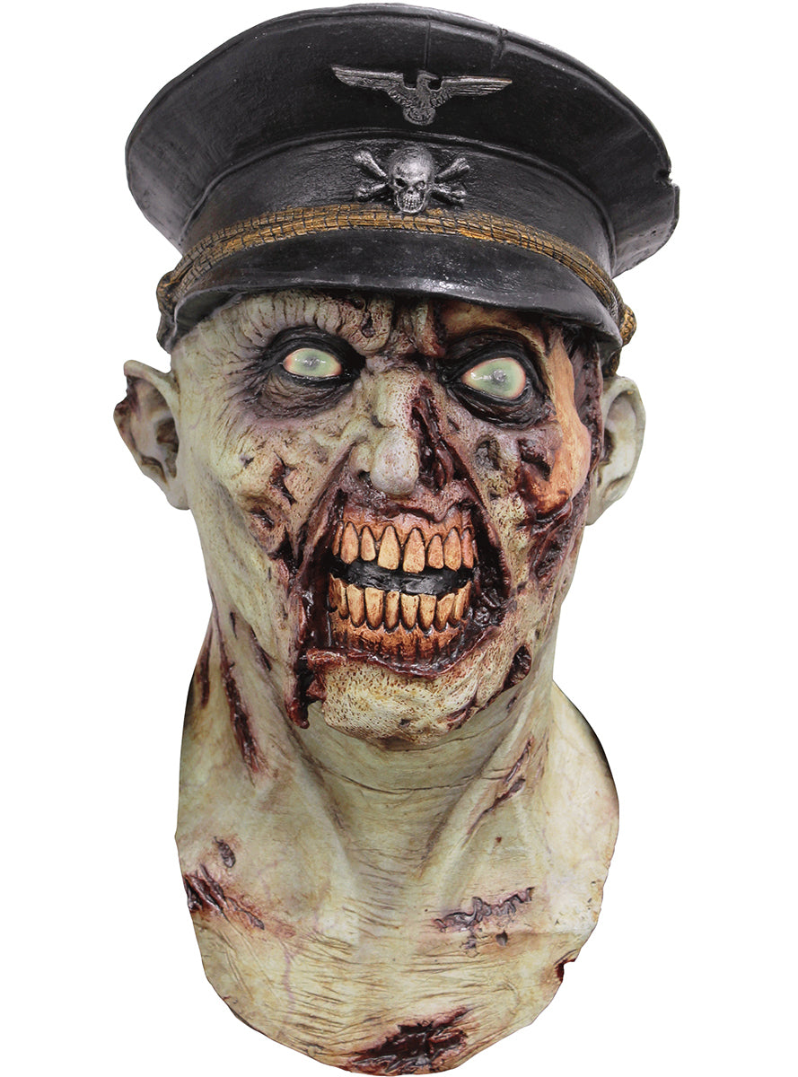 Masque Zombie Capitaine Armée adulte